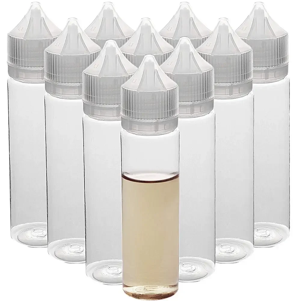 Juice Bottle Dropper - 50PCS 30/60/100/120ml 빈 플라스틱 Dropper 병