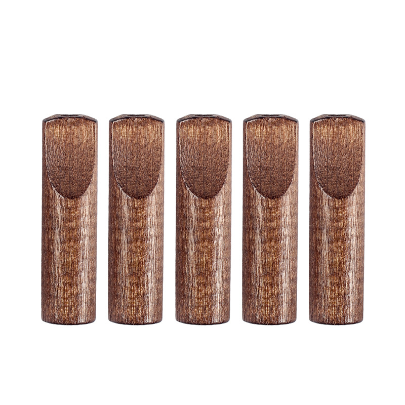 Smoking & Vaping Accessories - 10개입 8mm 나무 담배 마우스피스 원목
