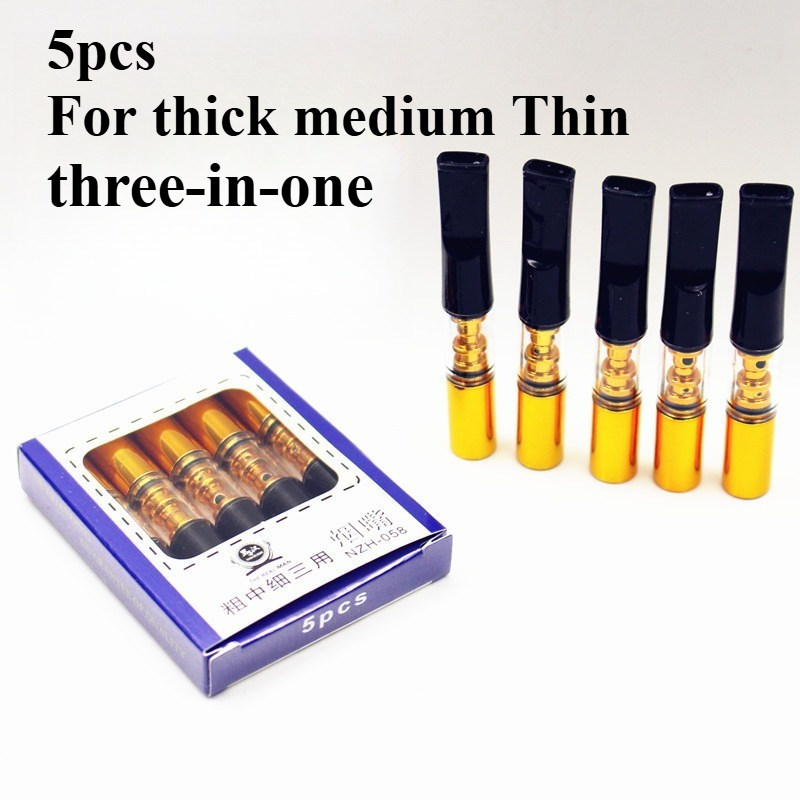 Smoking & Vaping Accessories - 5개입 휴대용 담배 필터 타르 감소
