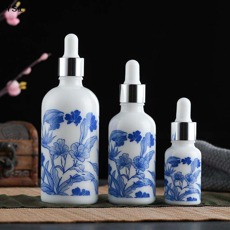 〔YS1〕10/15/30ml 세라믹 블루 & 화이트 도 - Juice Bottle Dropper 리뷰 및 가격