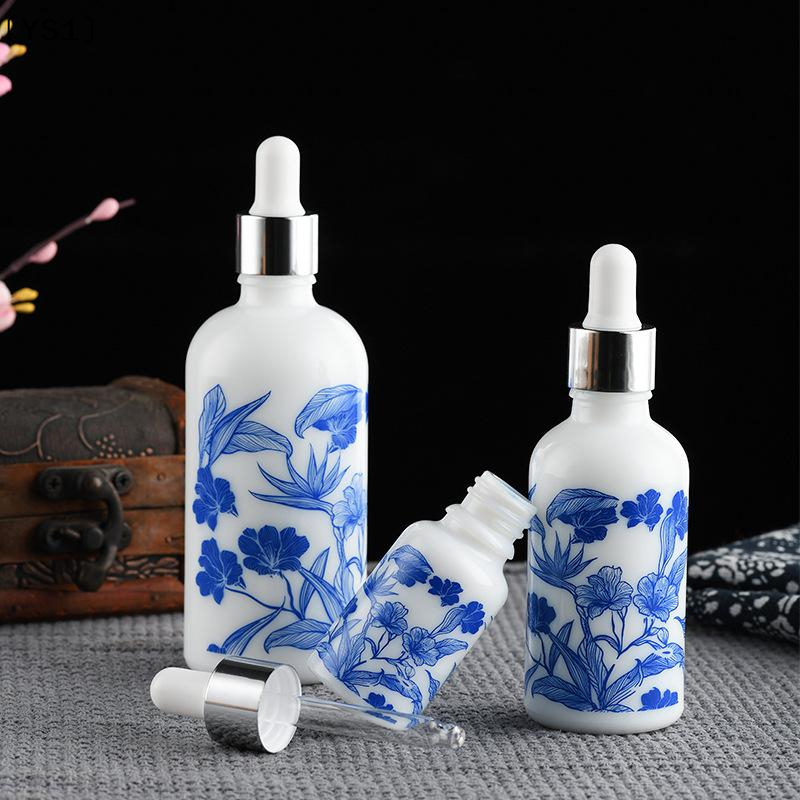 〔YS1〕10/15/30ml 세라믹 블루 & 화이트 도 - Juice Bottle Dropper 리뷰 및 가격