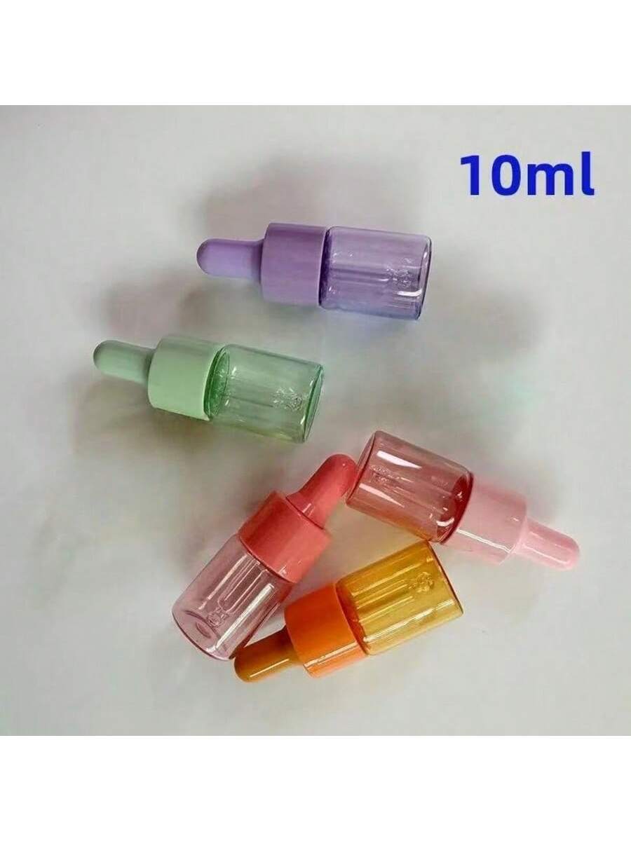 5 Pcs 5ml 10ml 컬러 유리 스포이드 병 빈  - Juice Bottle Dropper 리뷰 및 가격
