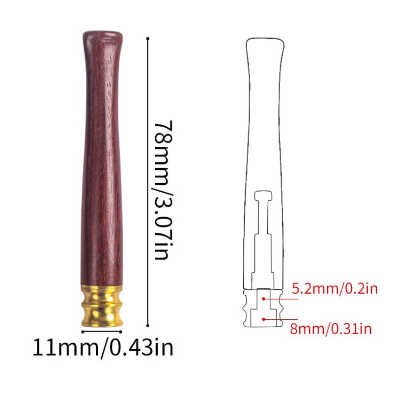 73mm 담배 홀더 (두꺼운/얇은 담배 튜브용) 필터  - Smoking & Vaping Accessories 리뷰 및 가격