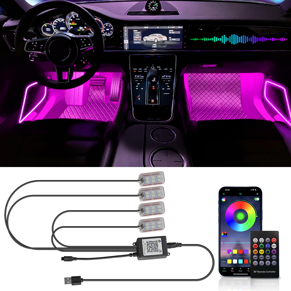 자동차 Led 발 주변 USB 담배 라이터 백라이트 음 - Vape Decoration 리뷰 및 가격