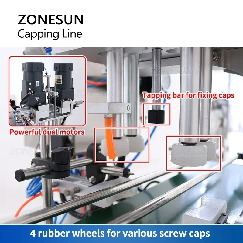 ZONESUN 병 캡핑 기계 스크류 탑 주스 액체 스프 - Juice Bottle Dropper 리뷰 및 가격