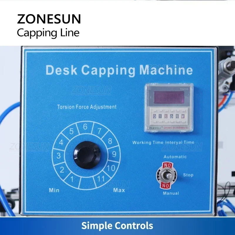 ZONESUN 병 캡핑 기계 스크류 탑 주스 액체 스프 - Juice Bottle Dropper 리뷰 및 가격