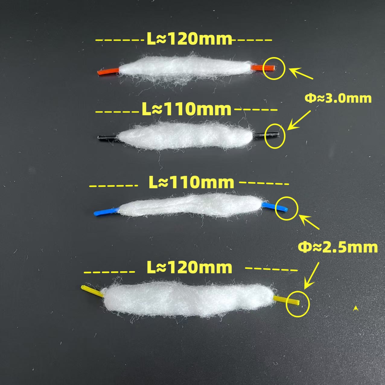 3.0/2.5mm 플라스틱 헤드 유기농 면 고품질 양모 - Cotton Wick Organic 리뷰 및 가격