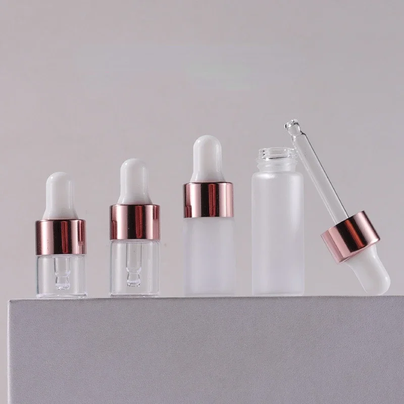 빈 휴대용 로즈 골드 유리 프로스트 스포이드 병 뚜껑, - Juice Bottle Dropper 리뷰 및 가격