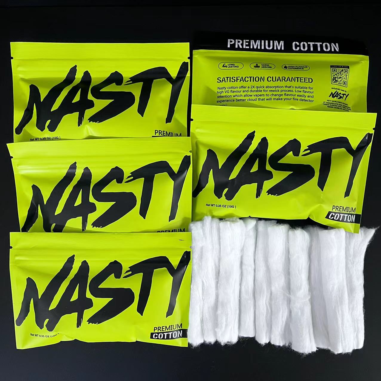 NASTY 코튼 심지 무미 장섬유 유기농 천연 프리미엄 - Cotton Wick Organic 리뷰 및 가격