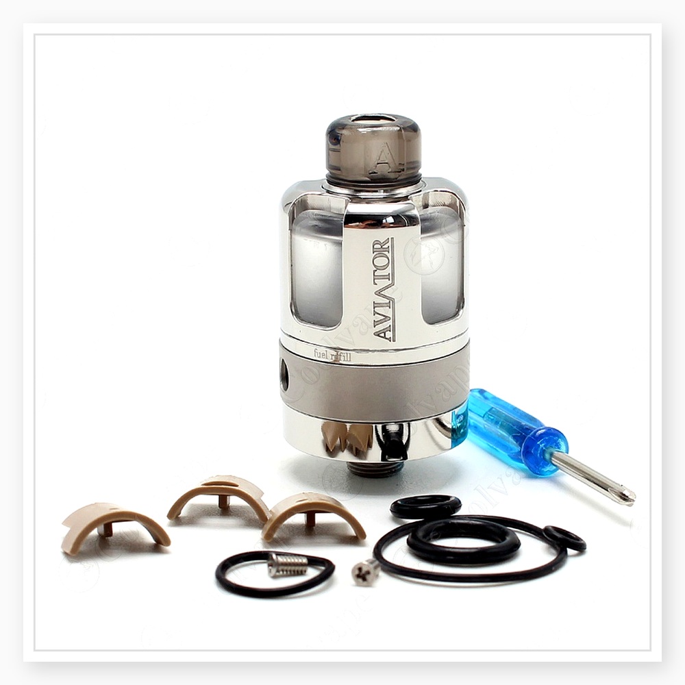 에비에이터 스타일 RTA 베이프 아토마이저 - 3.5m - Vaping Air 리뷰 및 가격