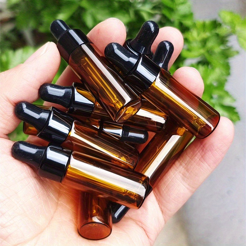 10pcs 5ml 앰버 Dropper 유리 병 향수에  - Juice Bottle Dropper 리뷰 및 가격
