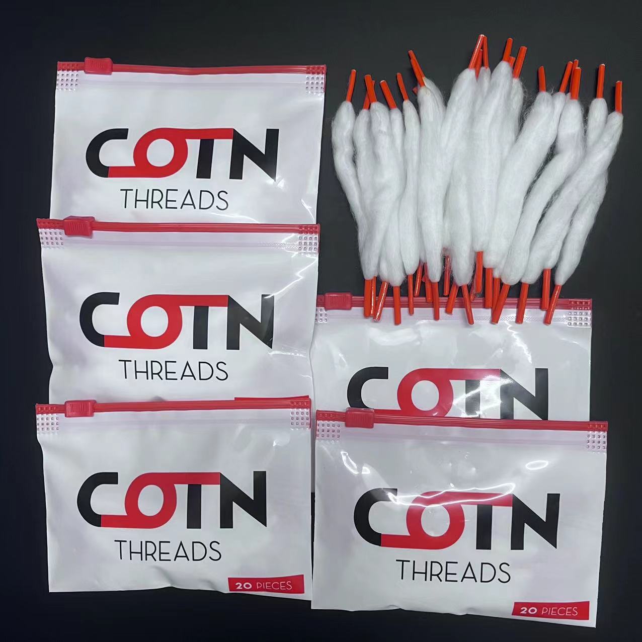 100/60/20pcs 미리 만들어진 와이어 코일 스레 - Cotton Wick Organic 리뷰 및 가격
