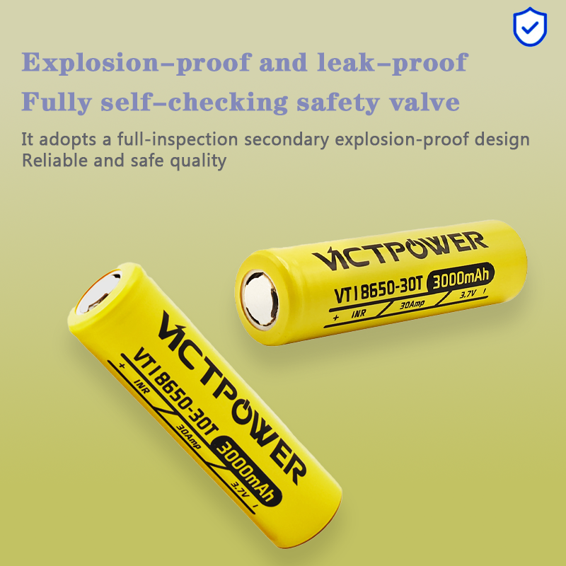 30A 연속 배출 Vicpower 18650-30T 3 - Vape Battery 18650 리뷰 및 가격