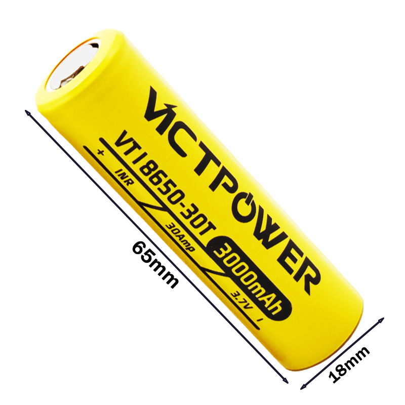 30A 연속 배출 Vicpower 18650-30T 3 - Vape Battery 18650 리뷰 및 가격