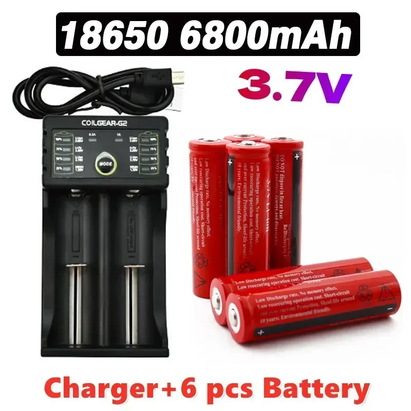 18650 3.7V 충전식 리튬 이온 배터리, 손전등, - Vape Battery 18650 리뷰 및 가격