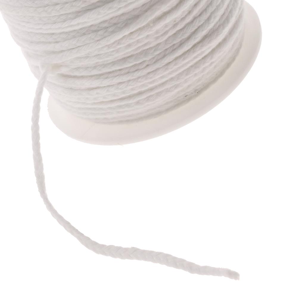 유기농 양초 심지 두꺼운 면심지 스풀 DIY 양초 제작 - Cotton Wick Organic 리뷰 및 가격