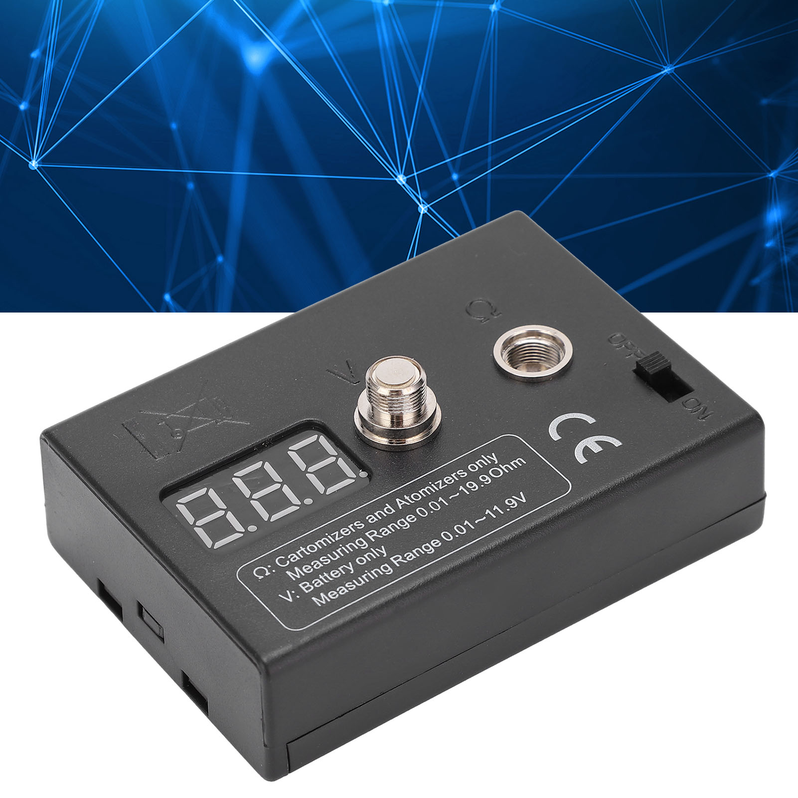 아토마이저 3V 0.01-20Ω 저항 측정용 저항계(옴 - Ohm Meter Reader 리뷰 및 가격