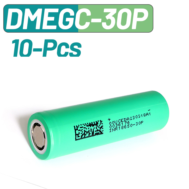 10PCS DMEGC 30P INR18650 3000m - Vape Battery 18650 리뷰 및 가격