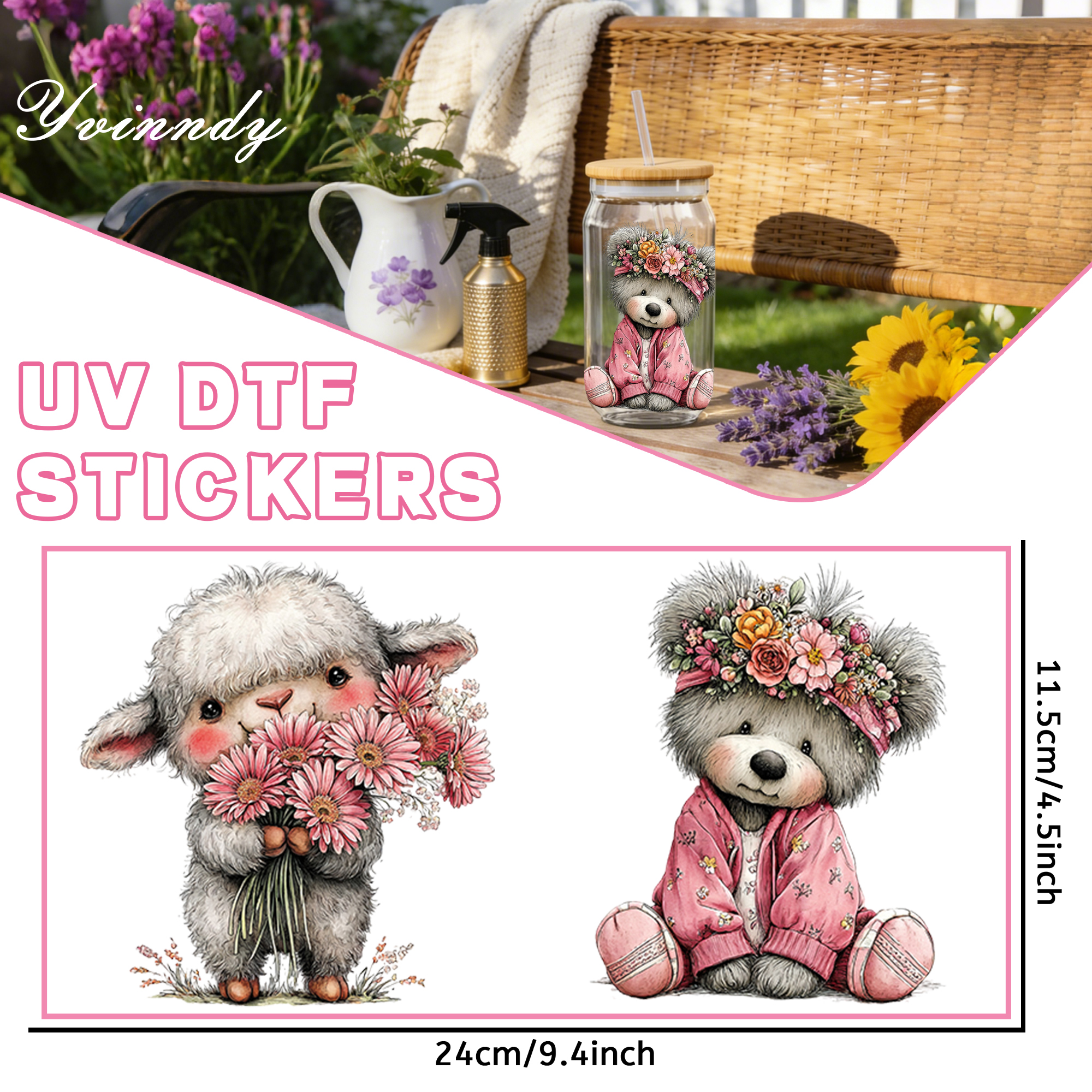 5개/세트 Springtime Cuties 16OZ 유 - Rdta Tank Glass 리뷰 및 가격