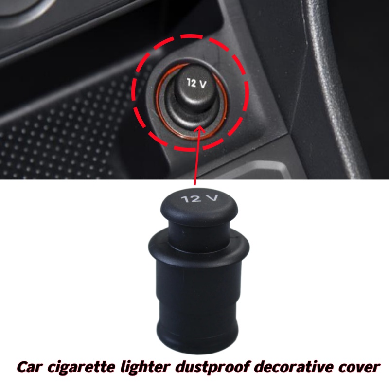 12V 자동차 시가 라이터 먼지 커버 안티 블록 장식  - Vape Decoration 리뷰 및 가격
