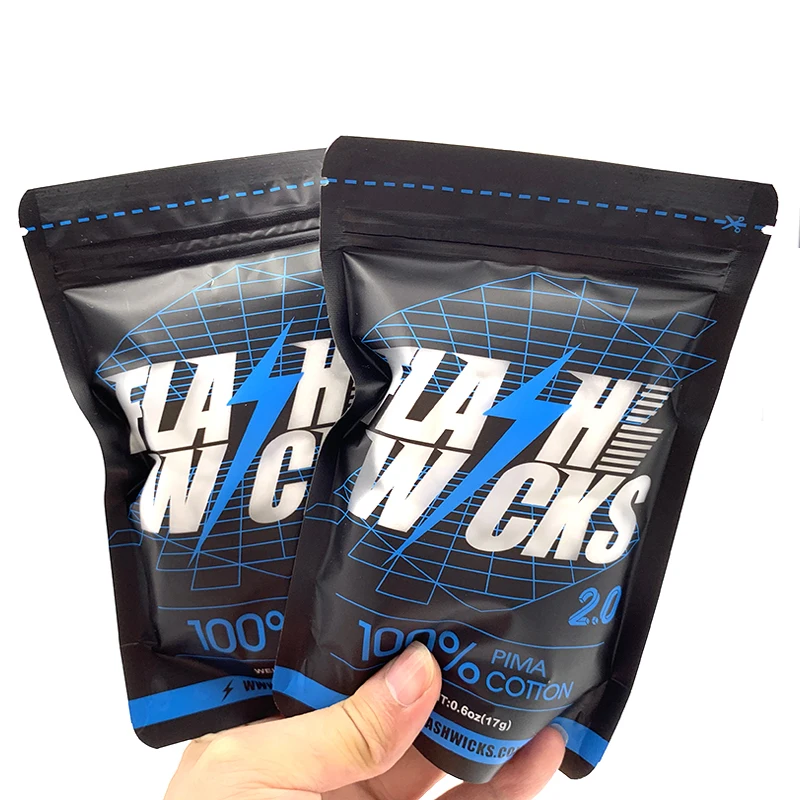 Vmiss Flash Wicks PIMA 유기농 면화  - Cotton Wick Organic 리뷰 및 가격