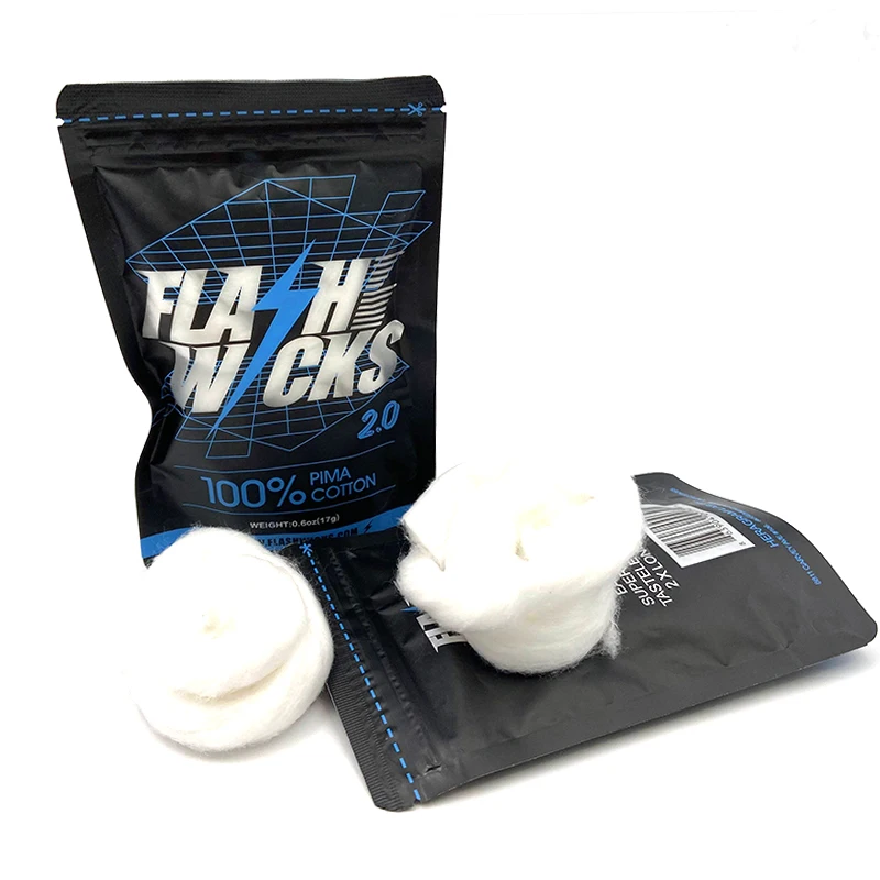Vmiss Flash Wicks PIMA 유기농 면화  - Cotton Wick Organic 리뷰 및 가격